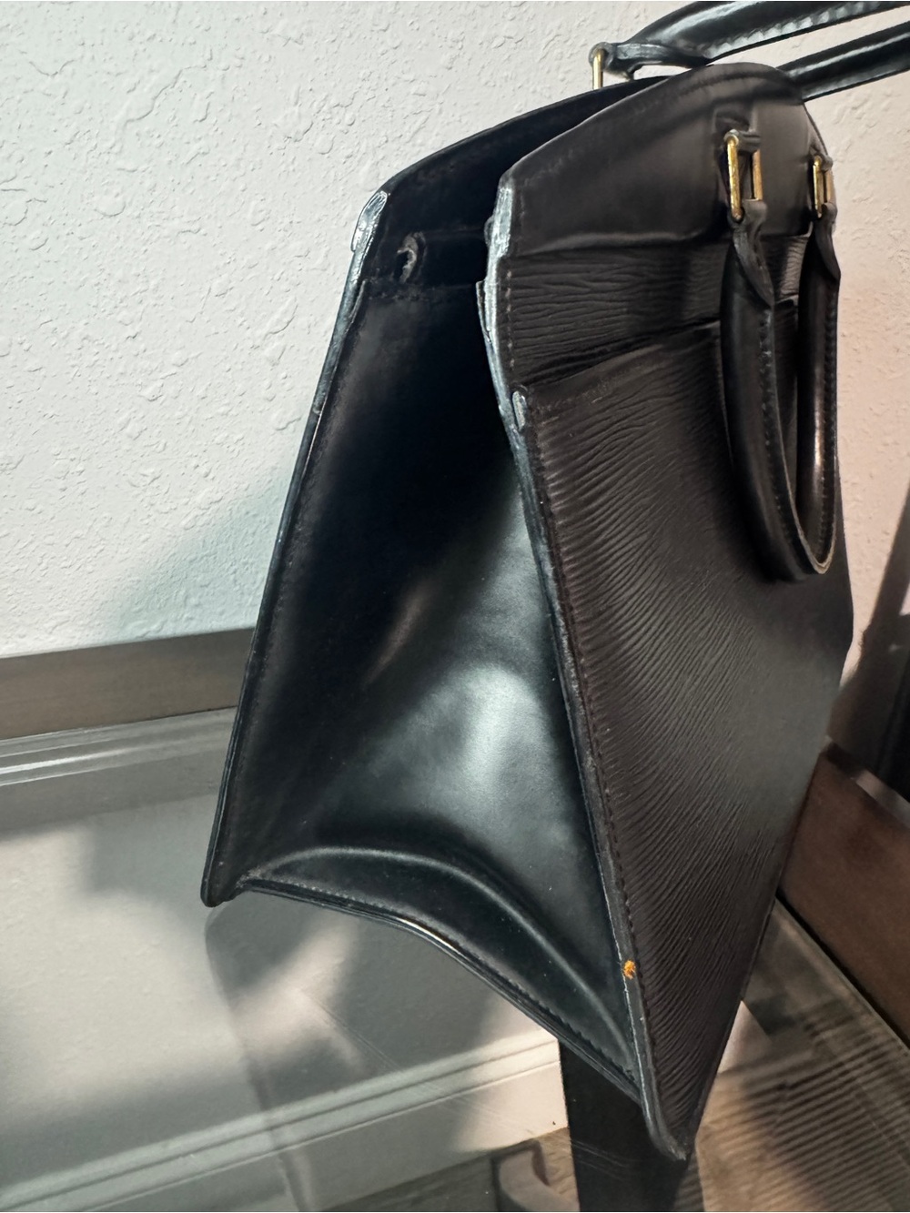 Louis Vuitton Riviera Black Epi Leather Shoulder Bag - Picture 10 of 12